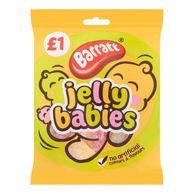 Jelly Babies 80g Barratt